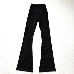 Offline by Aerie Black Crossover Flare Yoga Pants, Size Small